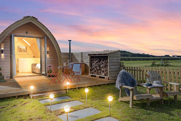 Chalet pour 2 personnes, avec jacuzzi et jardin - 1