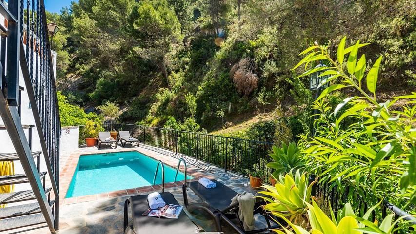 Villa voor 4 personen, met Balkon/Terras in Cómpeta