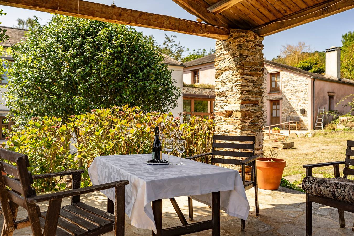 Kamer A Aira Vella in Mondoñedo met gedeelde tuin en Wi-Fi, foto 8
