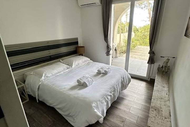 Location de vacances pour 4 personnes, avec jardin, animaux acceptés dans Plage de la Marana - 4