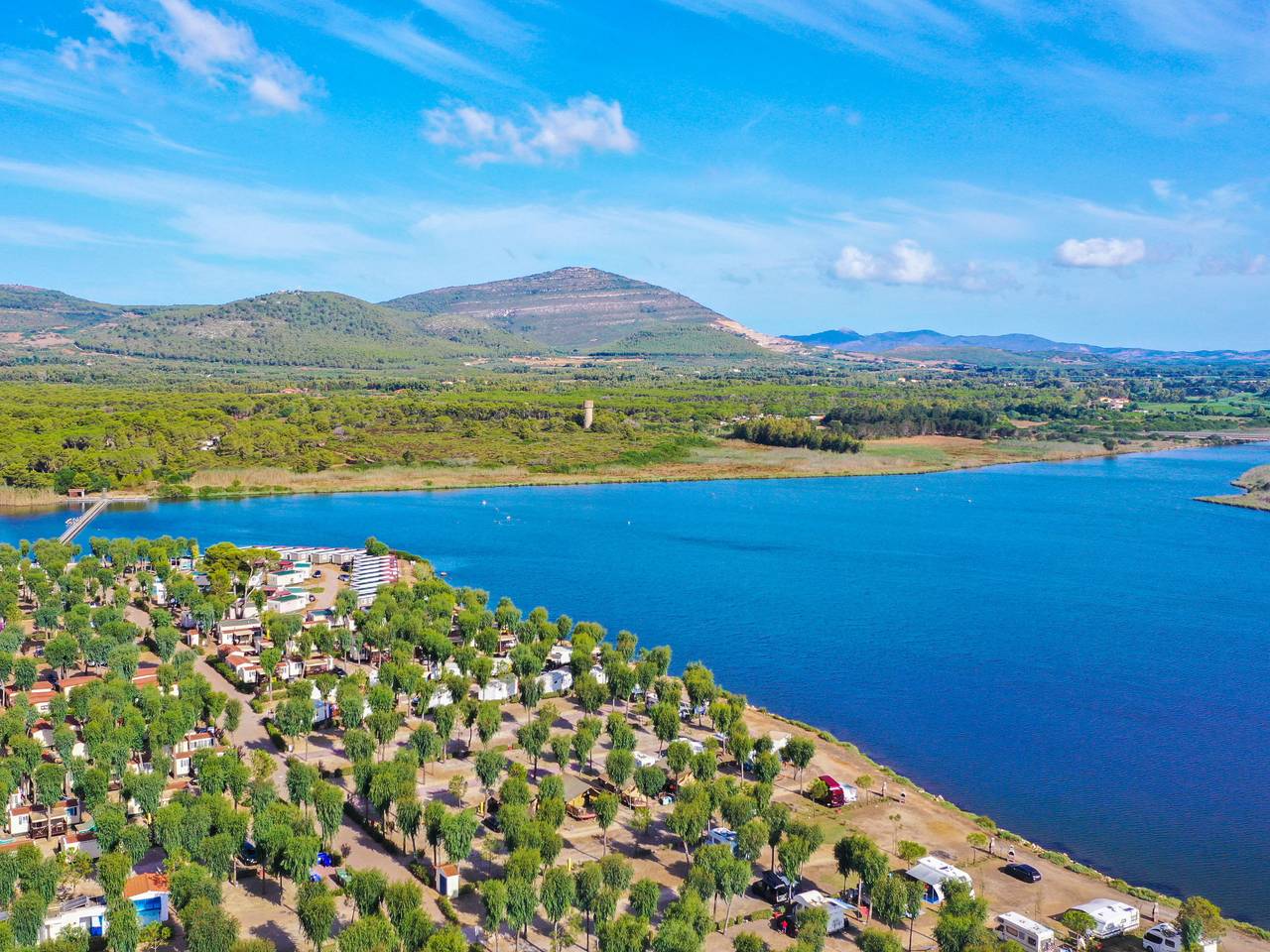 Camping Village Laguna Blu in Fertilia, Sassari Province