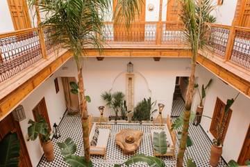 Alojamiento y desayuno para 2 personas, con terraza en Marrakech