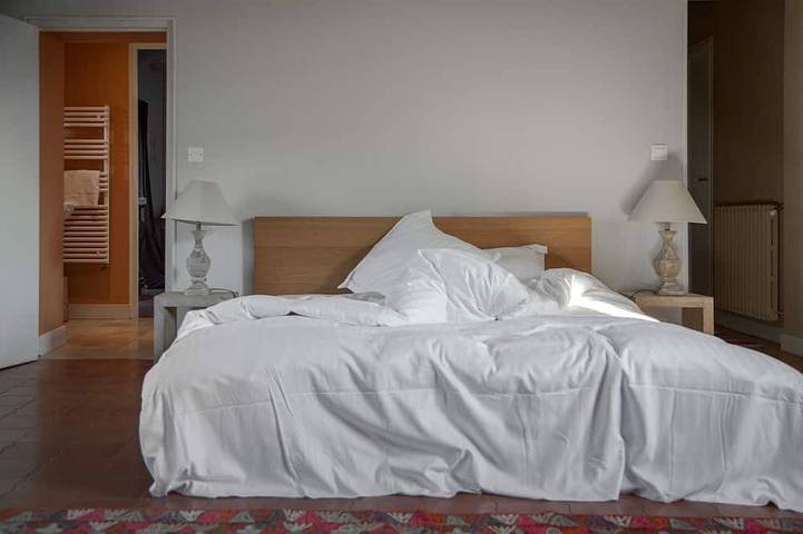 Location de vacances pour 11 personnes, avec piscine ainsi que jardin et terrasse à Ambillou - 3