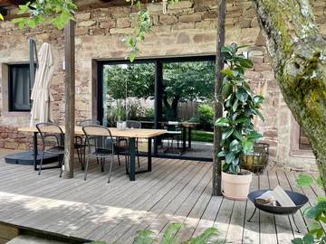 Gîte pour 2 personnes, avec vue et jardin à Eckbolsheim