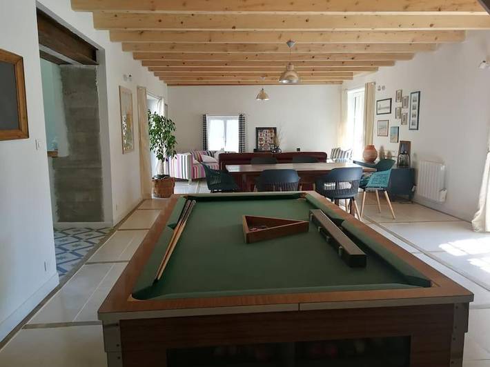 Location de vacances pour 7 personnes, avec Terrasse et Jardin à Vouhé