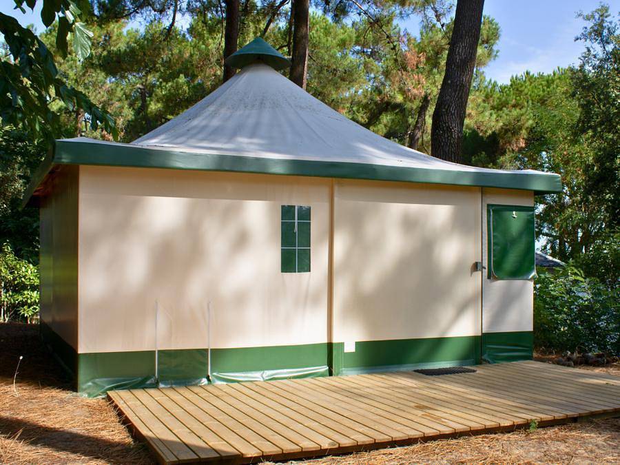 Camping Les Pins d'Oléron  - Zelt 4 personen - Zelt Antigua 4 Personen in Le Grand-Village-Plage, Côte de Beauté