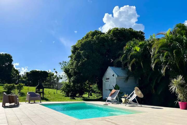Location de vacances pour 4 personnes, avec jardin et piscine à Lamentin (Guadeloupe) - 2