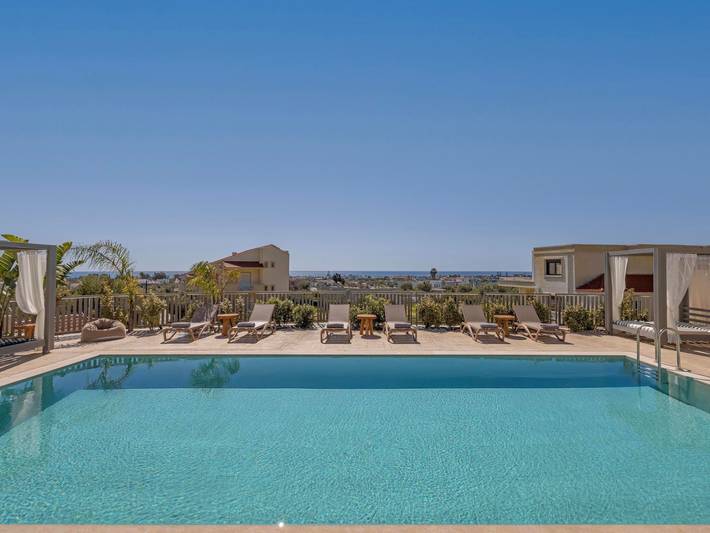 Ferienhaus für 10 Personen, mit Pool und Garten in Afantou - 2