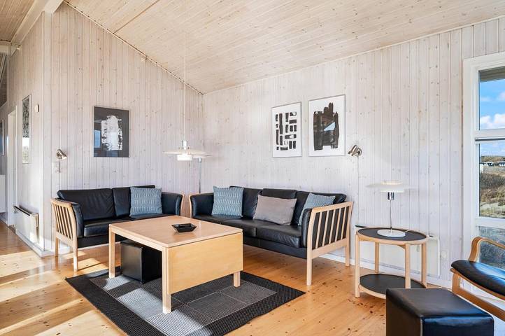 Ferienhaus mit einzigartiger Aussicht & großer Terrasse in Skodbjerge, Hvide Sande