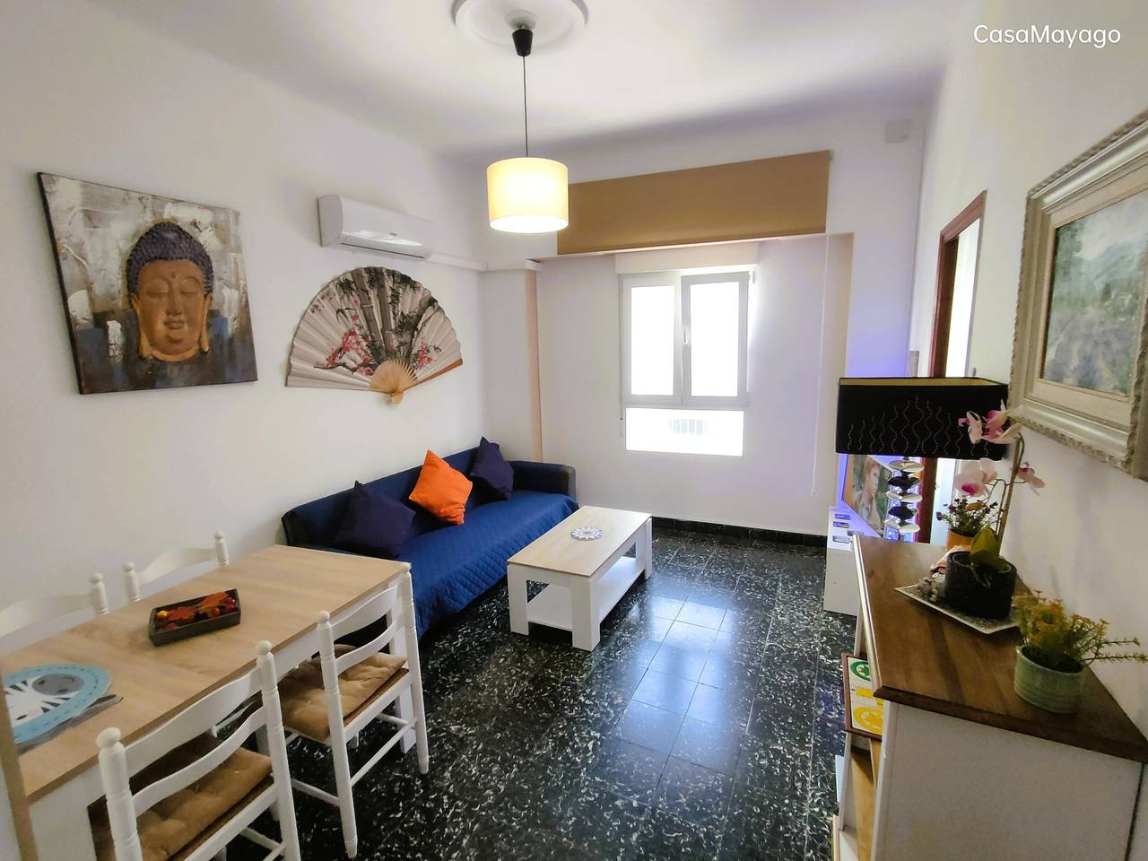 Casa Mayago: Terrasse & Solarium nahe dem Strand in Pego, Costa Blanca
