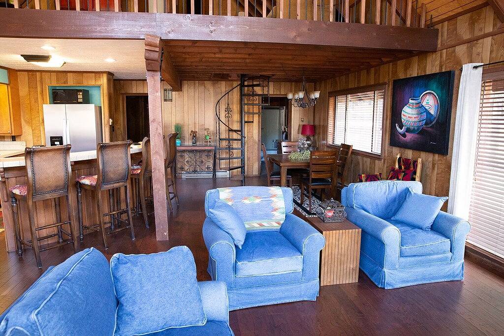 Gemütliches Chalet für 8 Personen und ist perfekt für Ihren Skiurlaub in Angel Fire, Colfax County