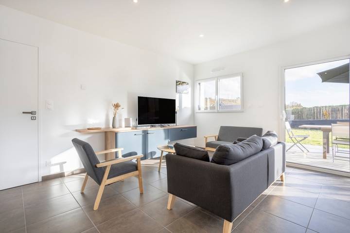Maison de vacances pour 6 personnes, avec jardin, adapté aux familles en Bretagne - 3