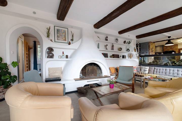Casa de vacaciones «Le Dolmen – De Grupo» con vistas al mar, Wi-Fi y aire acondicionado in Tanneron, Costa mediterránea (Francia)