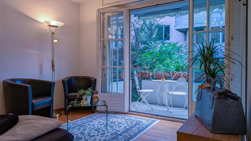 Vakantieappartement voor 2 personen, met uitzicht en balkon in Zürich