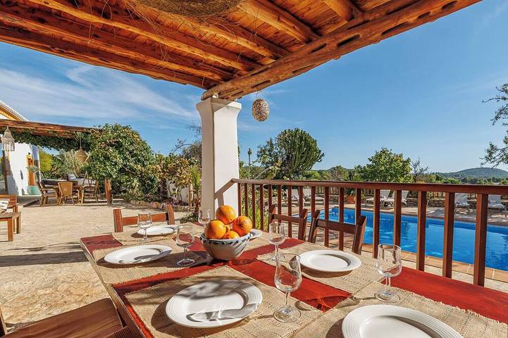 Ferienhaus für 8 Personen, mit Terrasse in Platja es Figueral