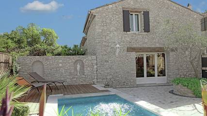 Ferienhaus für 4 Personen, mit Pool und Whirlpool in Aix-en-Provence