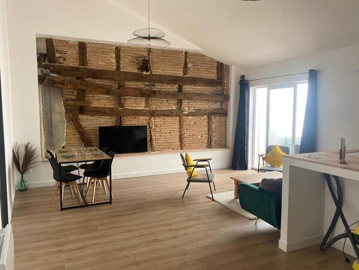 Gîte pour 4 personnes, avec terrasse à Layrac