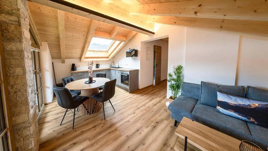 Vakantiewoning voor 4 personen, met balkon aan de Walchensee