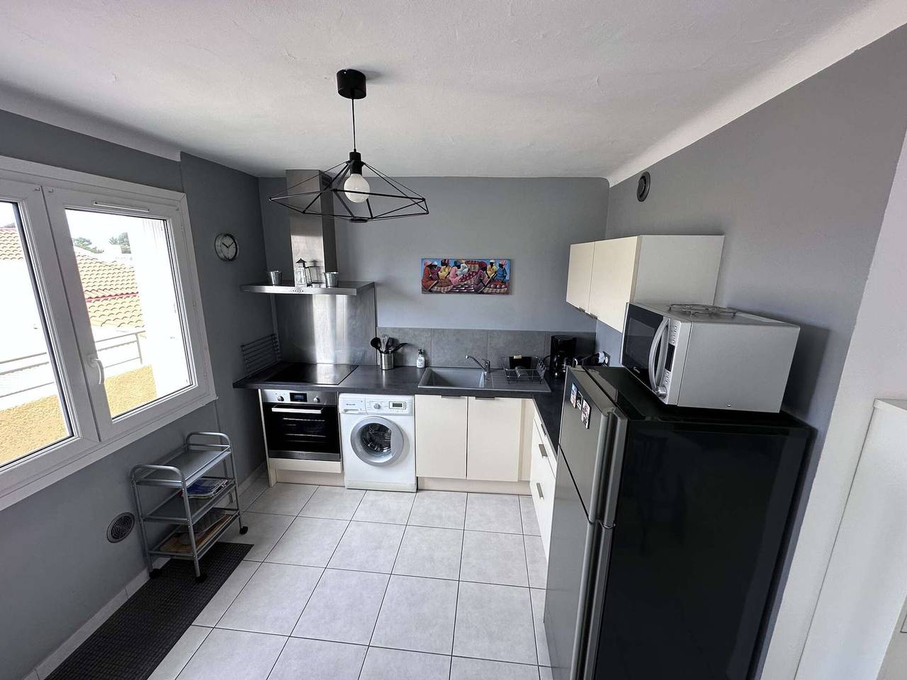 Apartamento entero, Beau T3 avec terrasse, proche du centre, climatisé, à 10 min des Thermes - Balaruc-les-Bains in Balaruc-les-Bains, Côte d'Améthyste