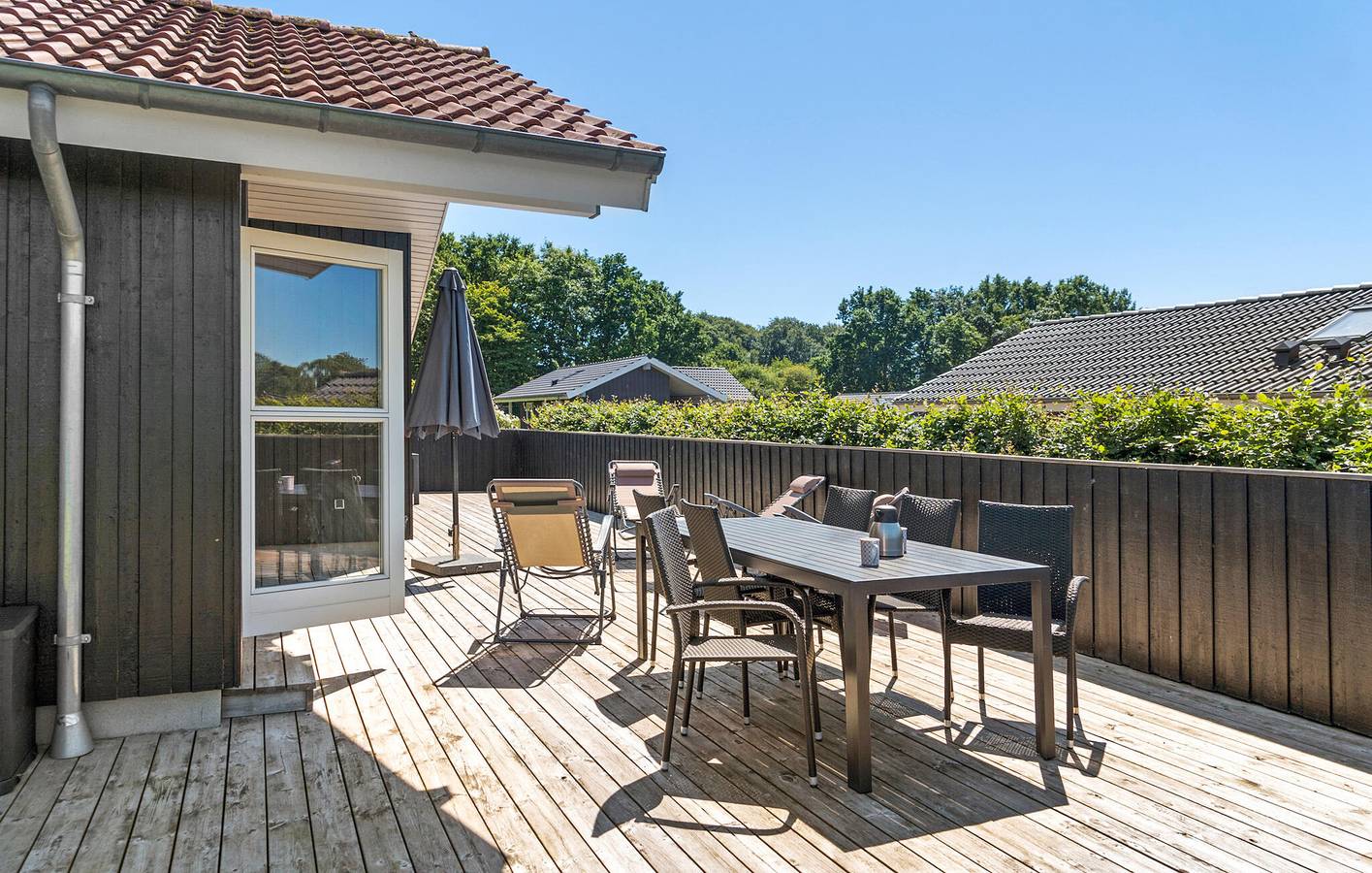 Vacation house for 8 people with terrace in Kelstrup Strand, Little Belt