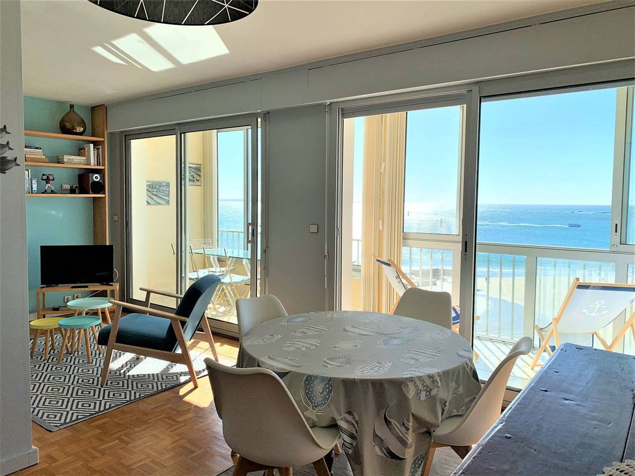 Entire apartment, Quiberon - 1Br 50m² beachfront, parking, pets allowed in Quiberon, Côte des Mégalithes
