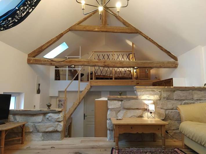 Gîte pour 3 personnes, avec jardin et terrasse à Achères-la-Forêt