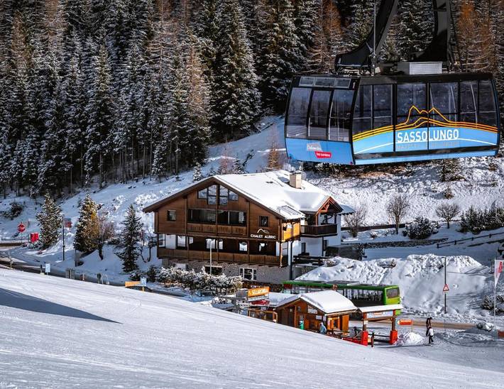 Hütte für 2 Personen, mit Ausblick und Garten, mit Haustier in Wolkenstein - 3