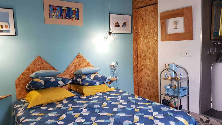 Chambre d’hôte pour 2 personnes, avec jardin en Charente-Maritime