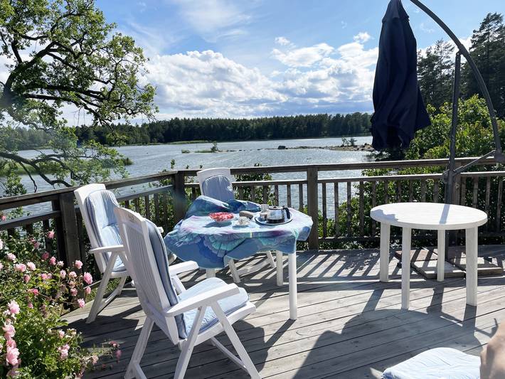 Hus för 6 Personer, med terass och trädgård, barnvänlig i Västervik