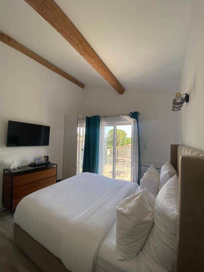 Double Room with Terrace in Bourg-Saint-Andéol, Privas (arrondissement)