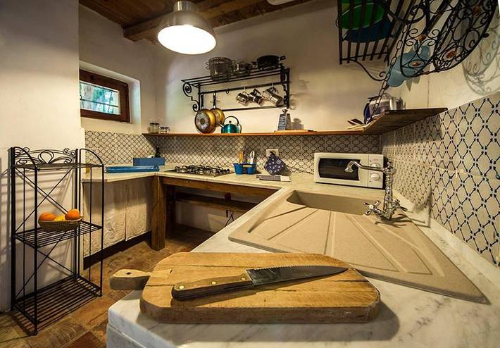 Ferienhaus für 4 Personen, mit Garten und Ausblick sowie Pool - 1