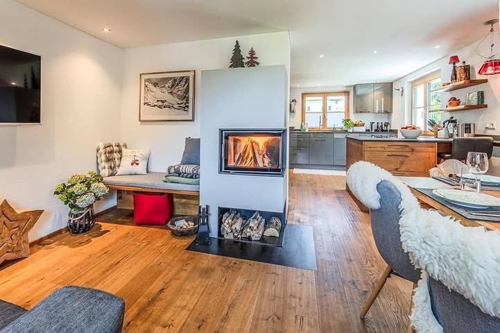 Ferienwohnung für 6 Personen, mit Garten und Balkon in Klösterle am Arlberg