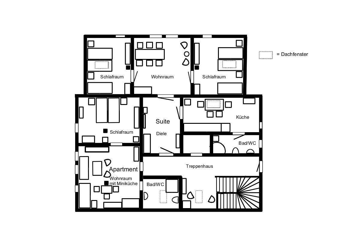 Ganze Ferienwohnung, Suite der Villa Elsa in Blasewitz, Dresden