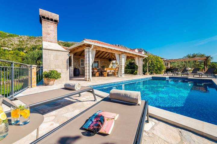 Villa pour 8 personnes, avec jardin à Srebreno - 2