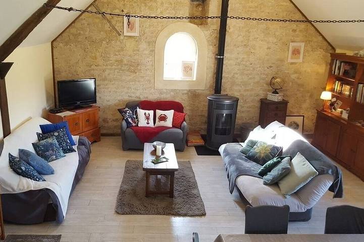 Gîte pour 5 personnes, avec jardin