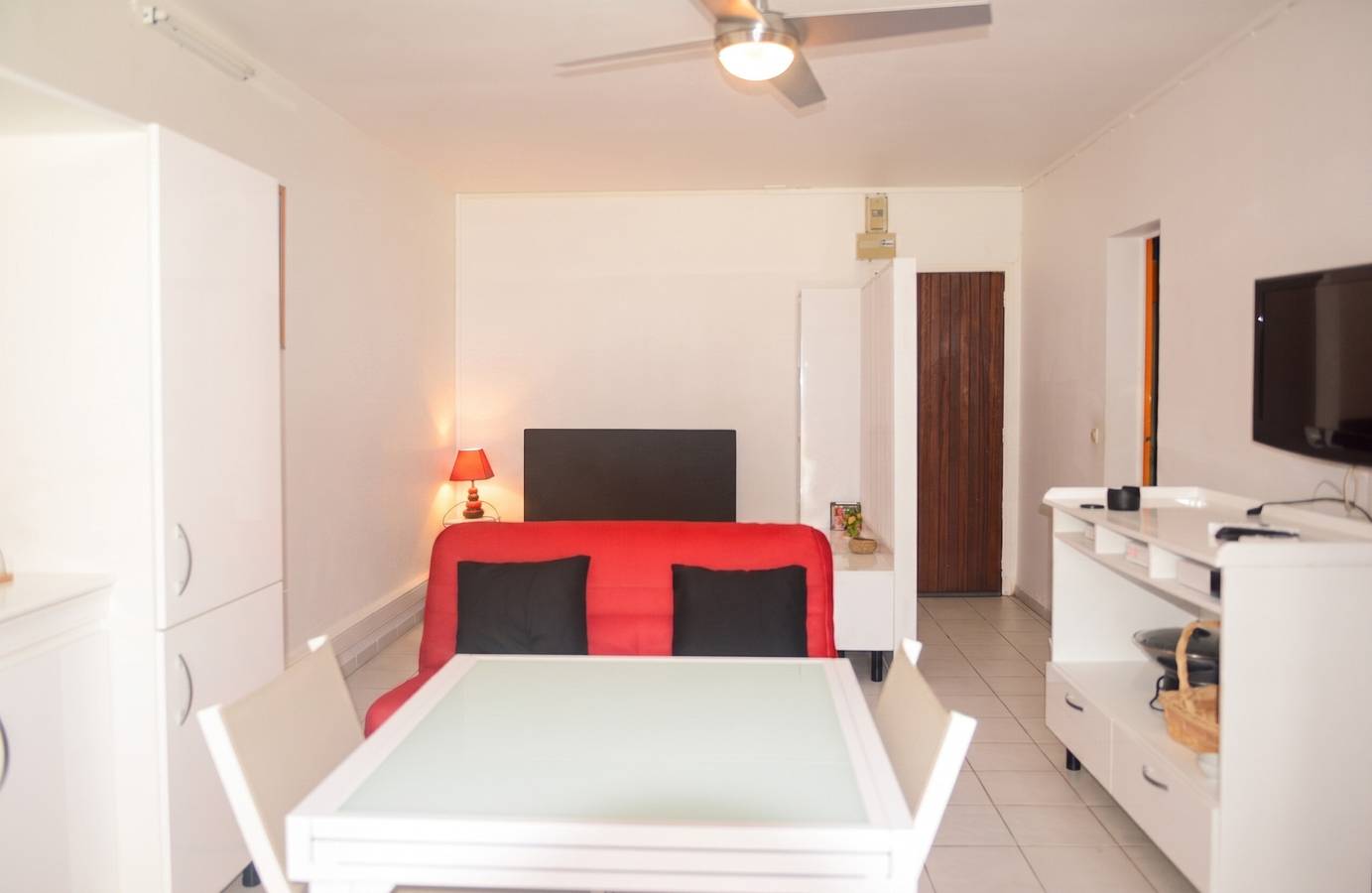 Estudio entero, Encantador estudio con vistas al mar en Le Moule, 20 m² + terraza in Le Moule, Guadalupe