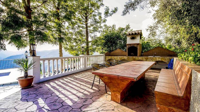 Casa rural para 8 personas, con piscina y balcón/terraza en Sayalonga - 3