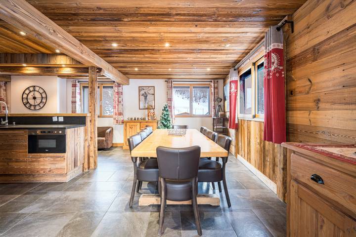 Location de vacances pour 8 personnes, avec balcon et sauna à Valloire