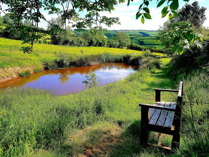 Cabane en bois pour 2 personnes avec terrasse in Shropshire Hills