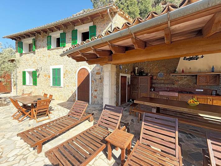 Finca für 6 Personen, mit Garten in Fornalutx - 4