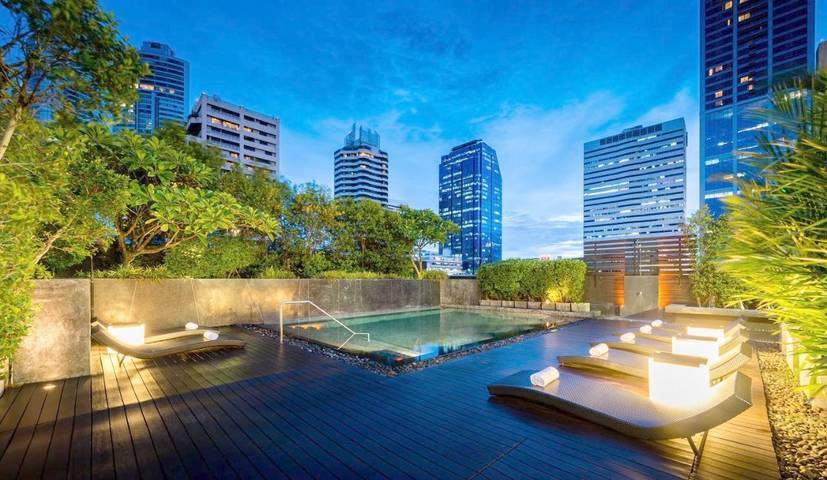 Hotel voor 5 personen, met terras in Bangkok