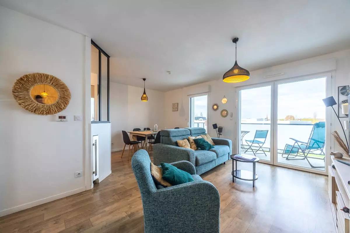 Appartement De Vacances pour 6 Personnes dans Saint-Sauveur-de-la-Mer, Côte Fleurie