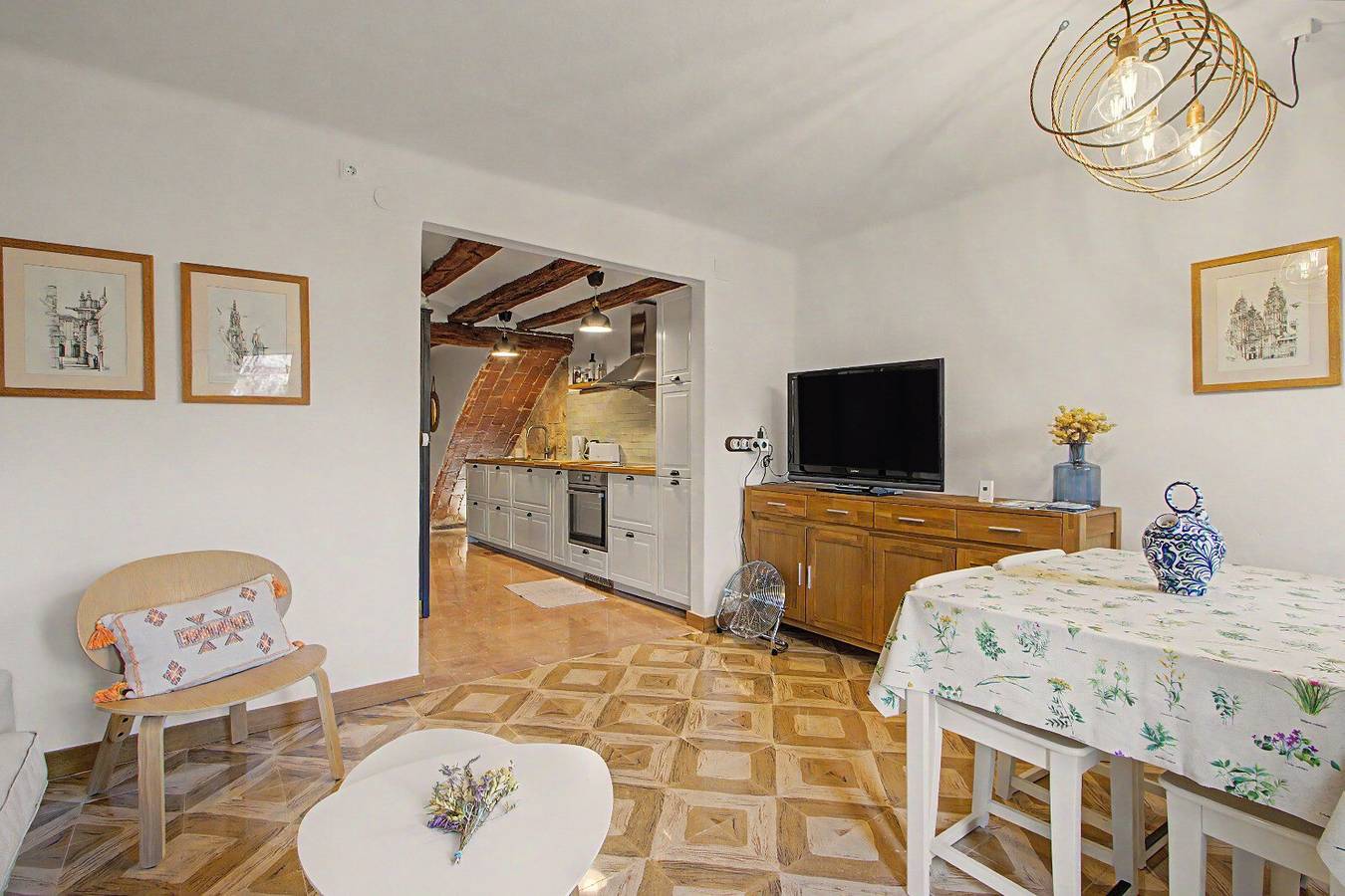 Appartement entier, Appartement « Harmonia en la vie rurale » avec balcon et Wi-Fi in Vinaixa, Costers del Segre