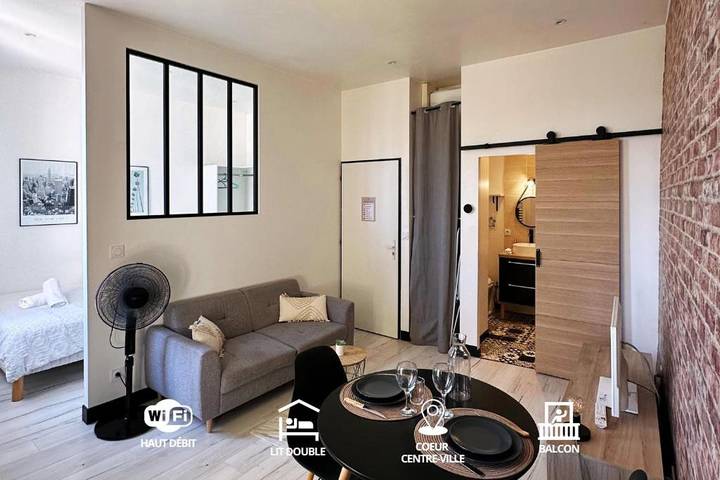 Appartement de vacances pour 2 personnes, avec balcon