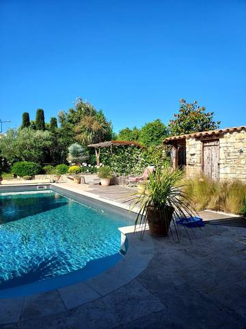 Chambre d’hôte pour 2 personnes, avec jardin et piscine dans le Gard