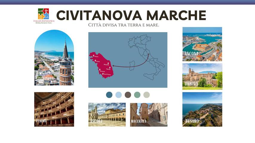 Villa Althea in Civitanova Marche, Adriatic Coast Marken
