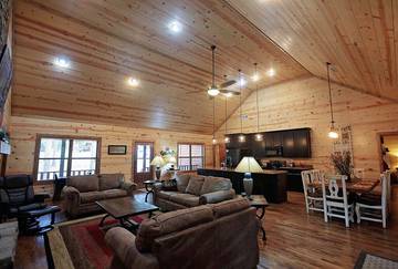 Log Cabin for 10 Guests in Broken Bow, Broken Bow Lake, Picture 4