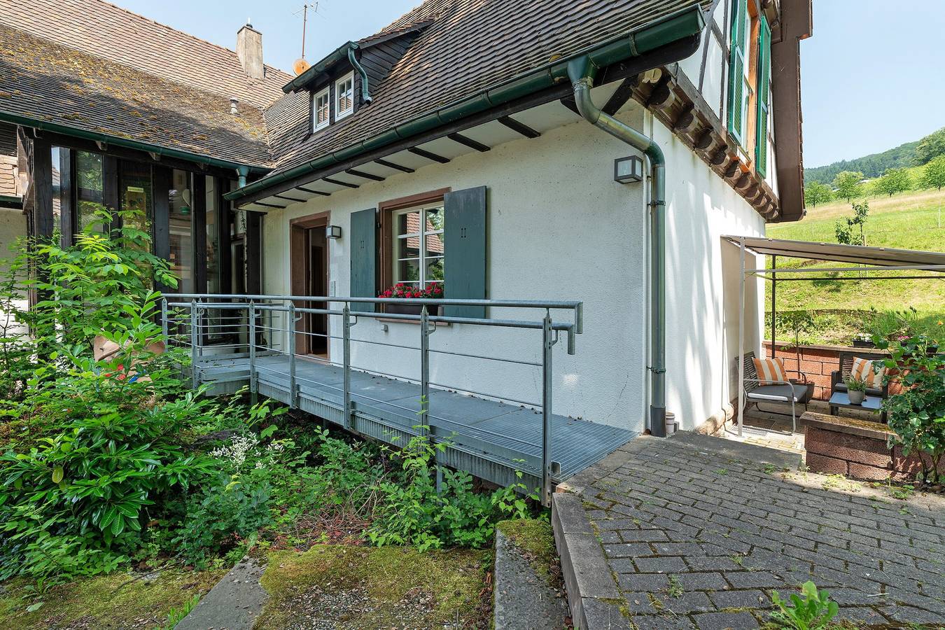 Ganze Wohnung, Ferienwohnung '70qm' mit Privatterrasse und Wi-Fi in Sasbachwalden, Mittlerer Schwarzwald