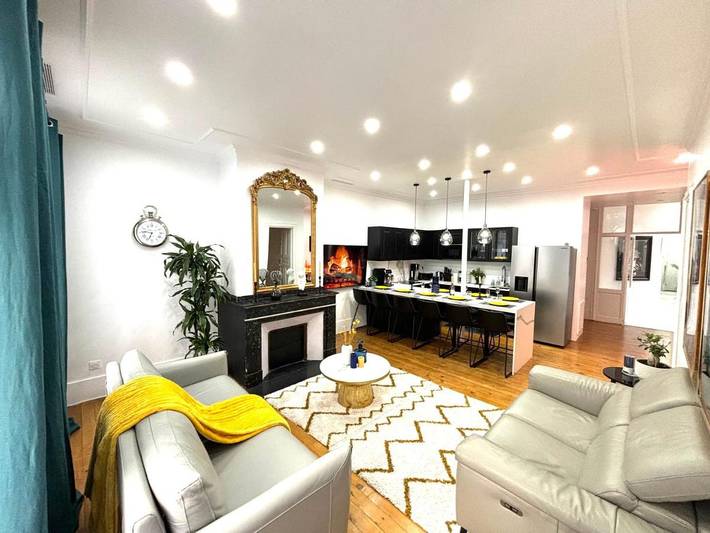 Gîte pour 8 personnes, avec vue et balcon dans Office De Tourisme De Toulouse - 3