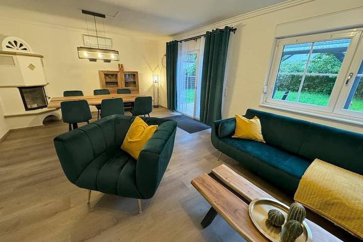 Ferienhaus für 6 Personen, mit Terrasse und Garten, mit Haustier